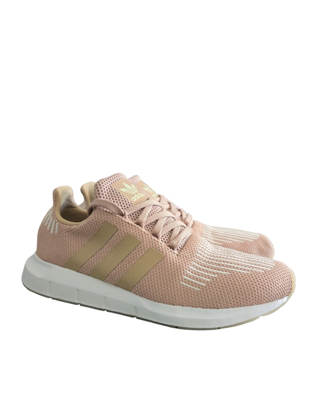 Adidas Swift Women’s Pink Knit Runner Sneakers | Size 8